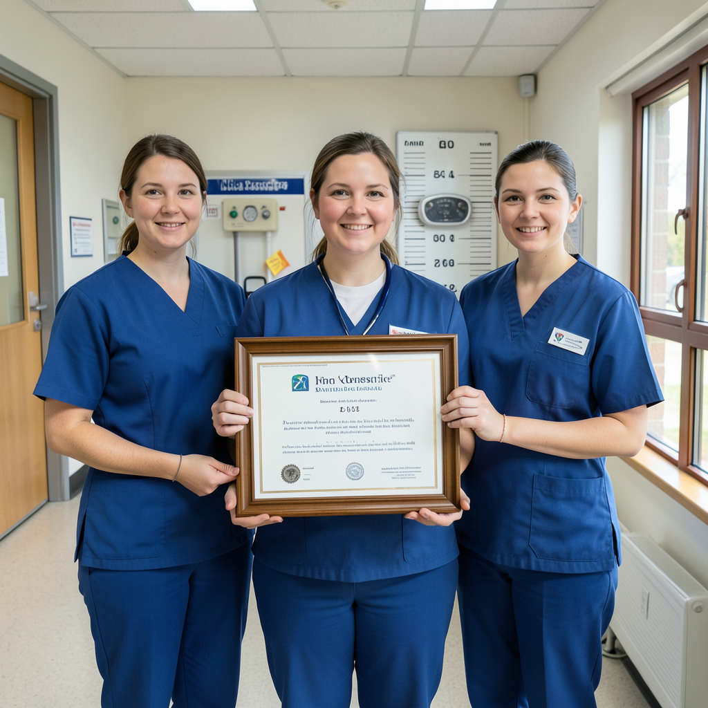 Oxfordshire school health team wins Exceptional People Team Award